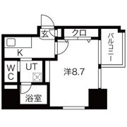 ヴィラエーデル豊田駅前の間取り画像