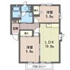 桐山ハイツAの間取り画像