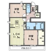 グレースの間取り画像