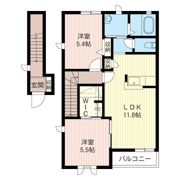 クレストシエルBの間取り画像