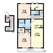 ヴィラーチェ Qの間取り画像