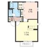 エスポワール Aの間取り画像