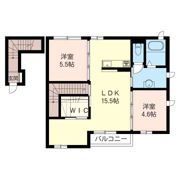 クレアーレ IIの間取り画像