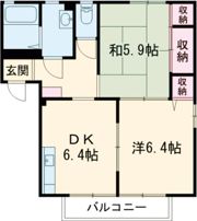 クレストコート IIの間取り画像
