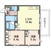 GemテラスBの間取り画像