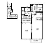 アスピリア サミューゼの間取り画像