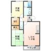 ウエストアベニューBの間取り画像