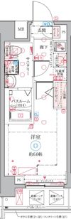 クレヴィスタ横浜矢向の間取り画像
