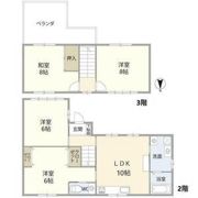 名古屋市東区の間取り画像