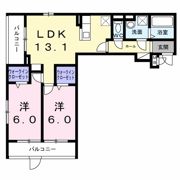 ロイヤルメゾン北巽 Ⅰの間取り画像