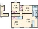 first sky C C棟の間取り画像