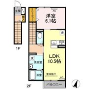 ヴィラ パストラーレの間取り画像