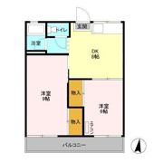 セントラルコーポ Bの間取り画像