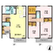 クレセールの間取り画像