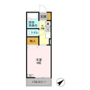 アンビションEIGHTの間取り画像