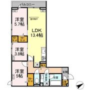 Calme Villeの間取り画像