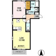 サンフローラル岐南 Aの間取り画像