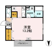 カサブランカの間取り画像