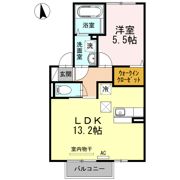 プランタン A棟の間取り画像