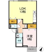 ヴェルドミールの間取り画像