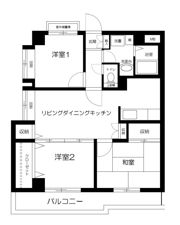ベルサイオンⅡの間取り画像