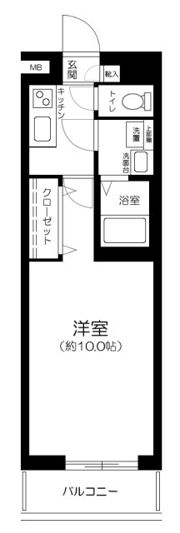 エルミ上落合の間取り画像