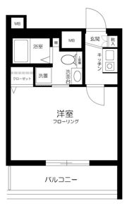 グリフィン新横浜・アリーナ前の間取り画像