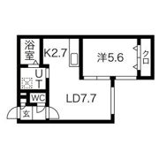 Gland Briller ASABU(グランブリエ麻生)の間取り画像