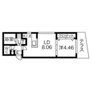 ベラルーチェ水車町の間取り画像