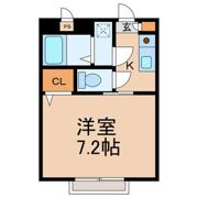 モリハイツの間取り画像