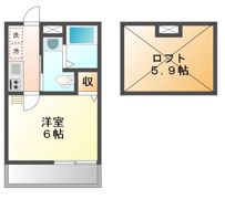 ロフティ京都西陣の間取り画像