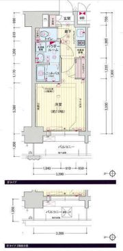 プレサンス名古屋STATIONキュオルの間取り画像