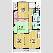 フローラ池上台の間取り画像