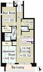 ファインクレスト若葉台の間取り画像