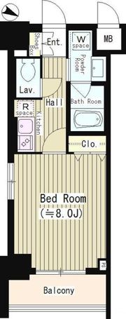 ベルヴュコート立川の間取り画像