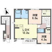 ルパルクCの間取り画像