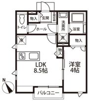 Hi・VillaⅡの間取り画像