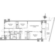 ミレーネ神戸住吉本町の間取り画像