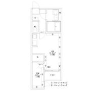 Coco Cat 岩塚の間取り画像