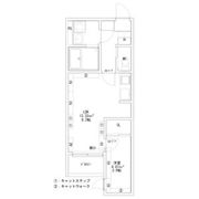 Coco Cat 岩塚の間取り画像