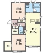 カーサ グロリアの間取り画像