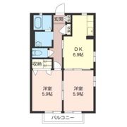 枡形一番館の間取り画像