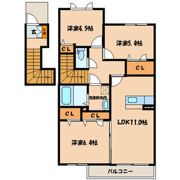 シャーメゾン畠田Ⅰの間取り画像