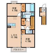 セジュール長尾の間取り画像