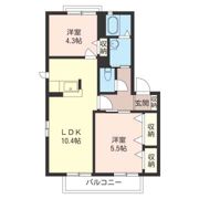 イーストヴィラNJの間取り画像