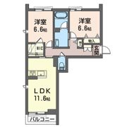 プチクール蘇我の間取り画像