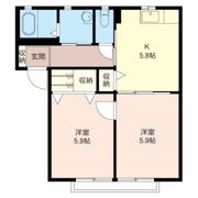 アクアスクエアの間取り画像