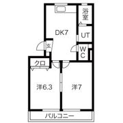 第1高杉マンションの間取り画像