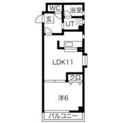 ウイスタリア荒子の間取り画像