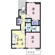 メゾン・ド・ユウナの間取り画像